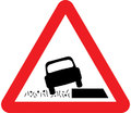  UK Traffic Sign Diagram Number 556.1 - Soft Verges