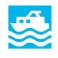  OS25K symbol - Tourist - Boat trips symbol from 2016 (v2)
